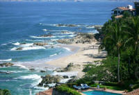 nearby conchas chinas beach puerto vallarta mexico