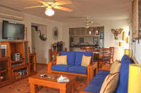 Loma del Mar condo rentals - living room and ktichen