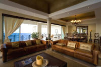 puerto vallarta rental condo dining area and living room