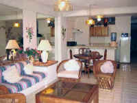 plazamar one bedroom condo for rent living room