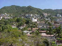 lovely mountain view and views of South Side vallarta