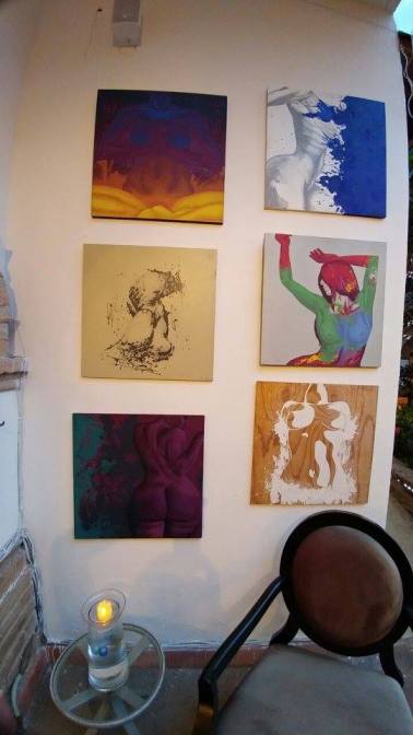 puerto vallarta paintings at the Sheol Art Gallery downtown