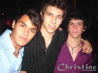 christine night club - some very attractive guys