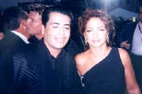 Diva owner Jose Miguel with Gloria Estefan