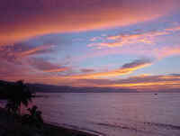 puerto vallarta beach sunset - picture thanks to DC