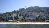 hotel tropicana on playa los muertos beach near the gay beach
