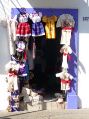 clothes shopping downtown on Juarez street