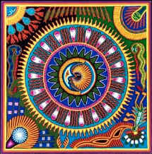 huichol yarn art indigenous artesanias