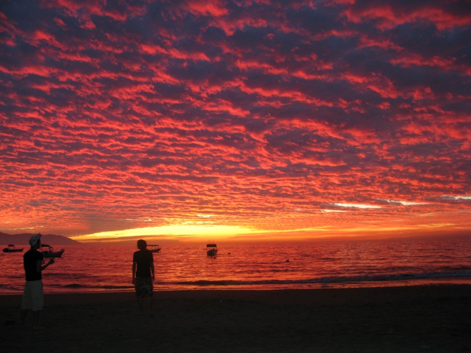 mexico beaches sunset