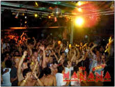 gay night-club Manana and jeanie tracy during vallarta latin fever - picture thanks to Manana